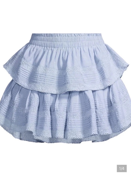 Day + Moon Dresses & Skirts - Day + Moon Blue Tiered Skort